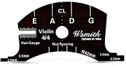 Strumento di riparazione per violino - Spazzola per collo - Luthier - Plastica - Violino 4/4 - 7.4x3.57cm