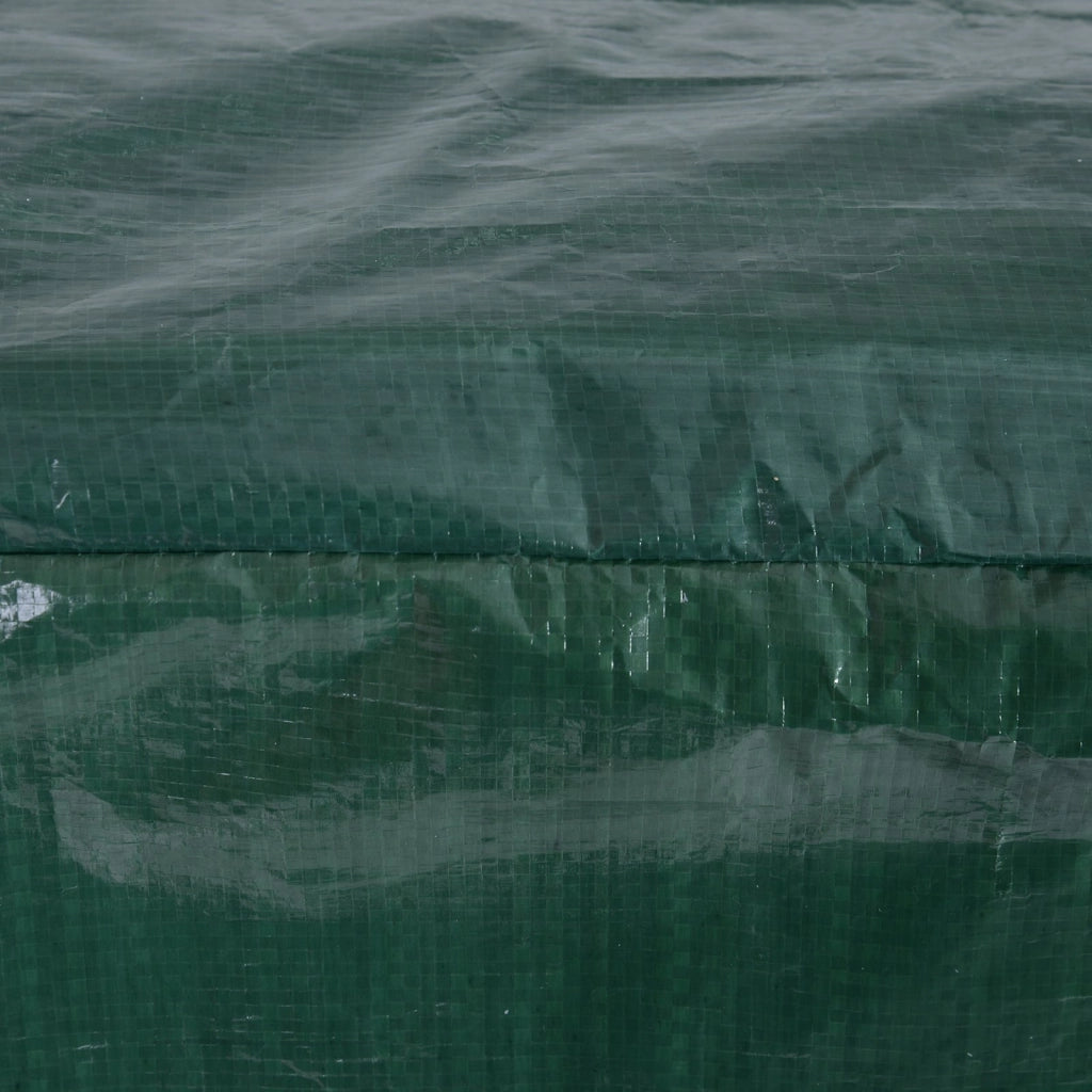 Easycomfort Copertura per Dondolo da Giardino Impermeabile Anti UV Anti Muffa con Fissaggio PE 215x155x150cm Verde