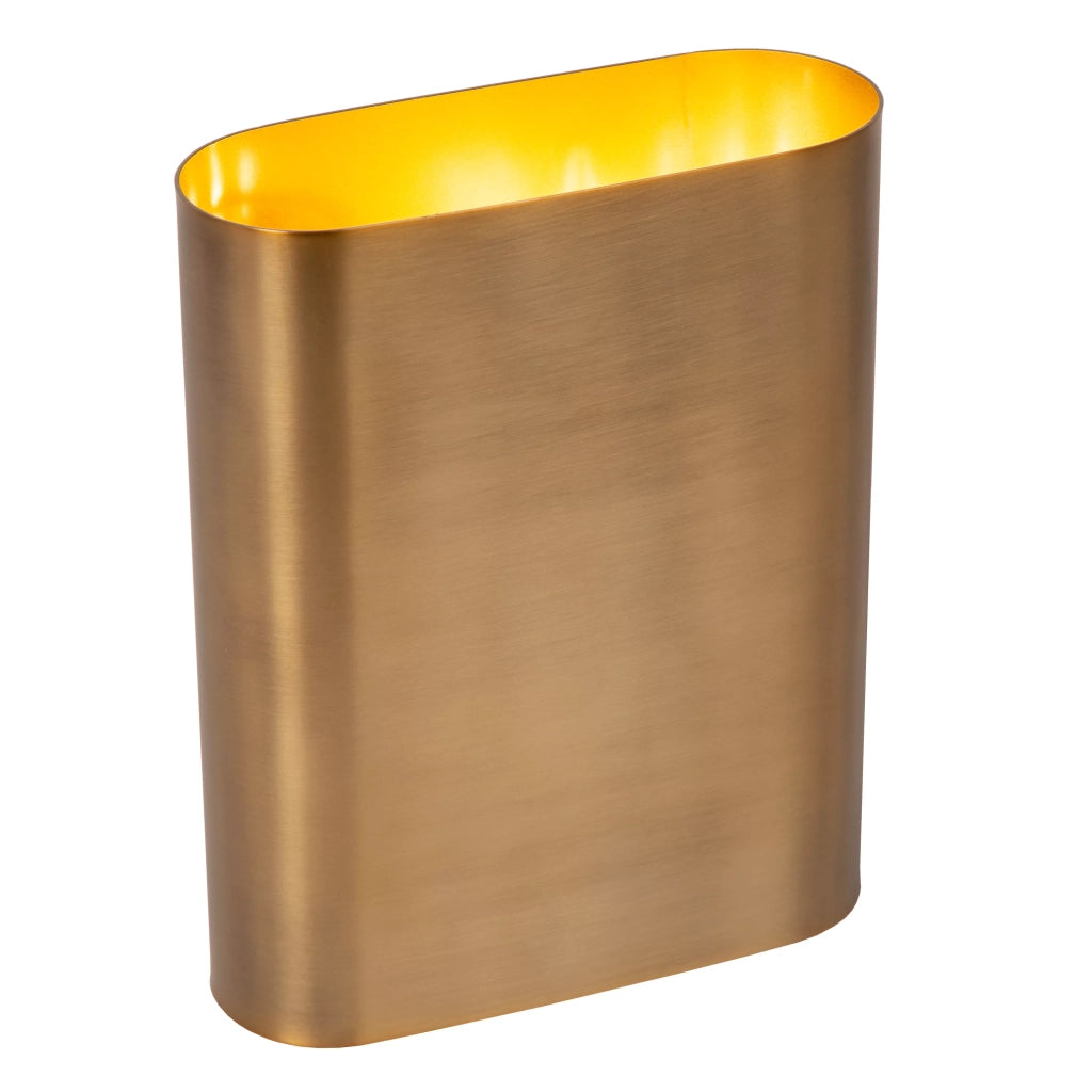 Applique da parete OVALIS oro ottone 2xE14 9W Lucide