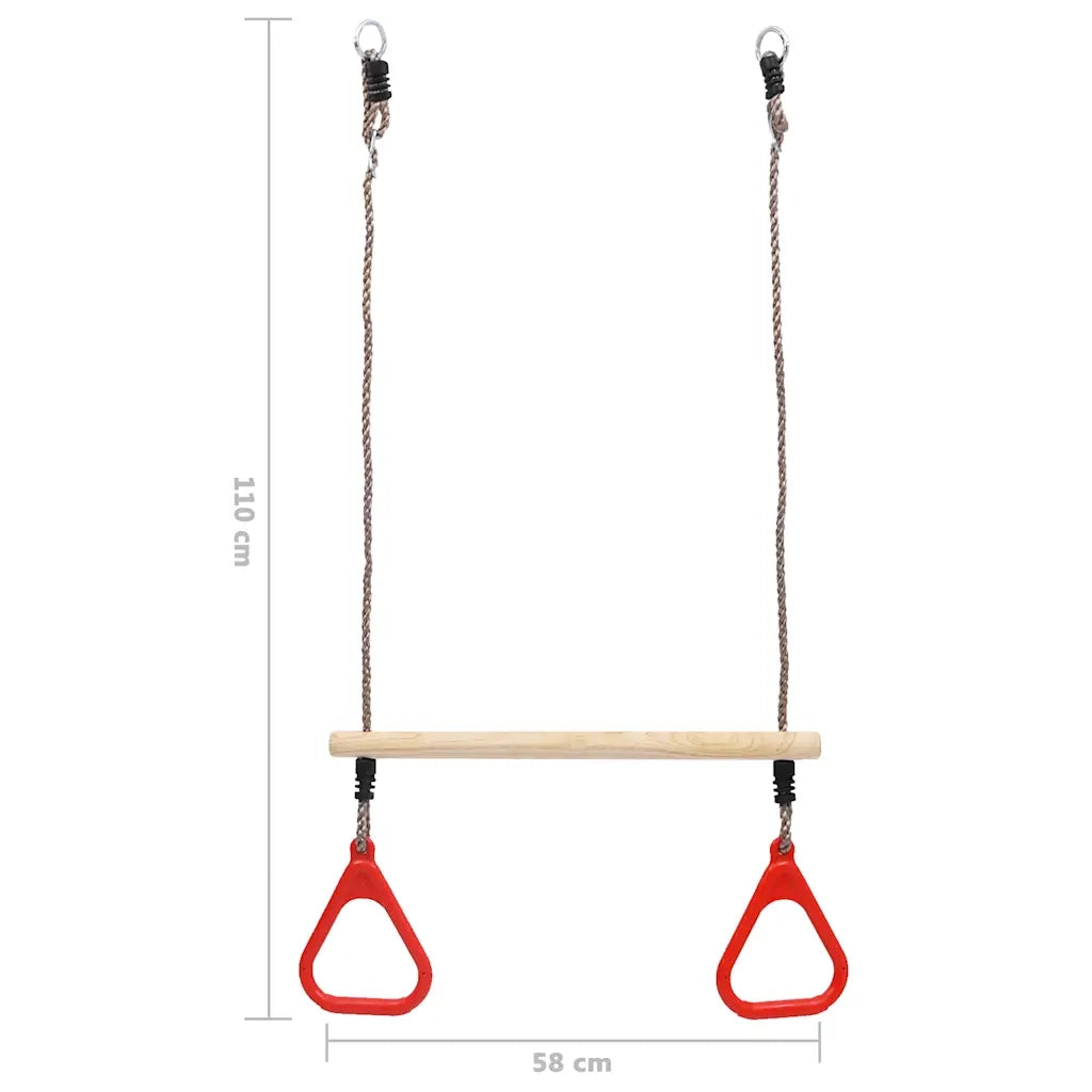 Barra Oscillante a Trapezio con Anelli CFW5859932