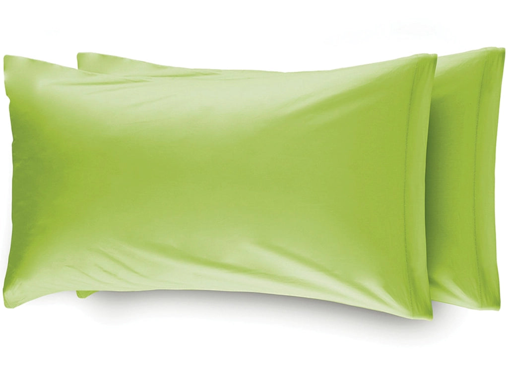 Completo Lenzuola Camper Roulotte 100% Cotone PERSONALIZZABILE Tinta Unita - Singolo - Verde Acido