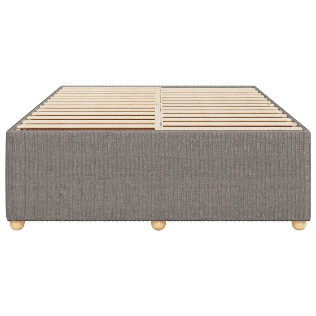 Giroletto senza Materasso Tortora 160x200 cm in Tessuto 3284953