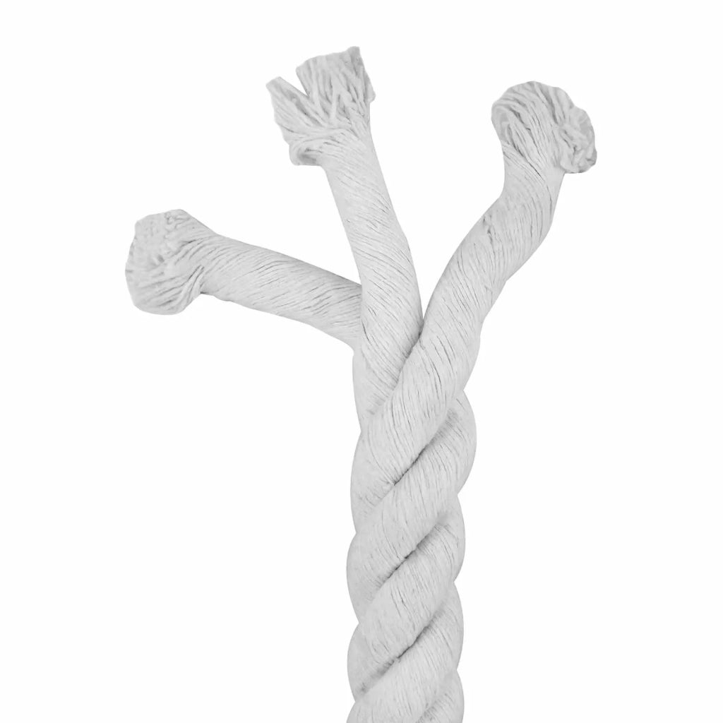 Corda Bianco 3 x 3 x 1000 cm Cotone 42011878