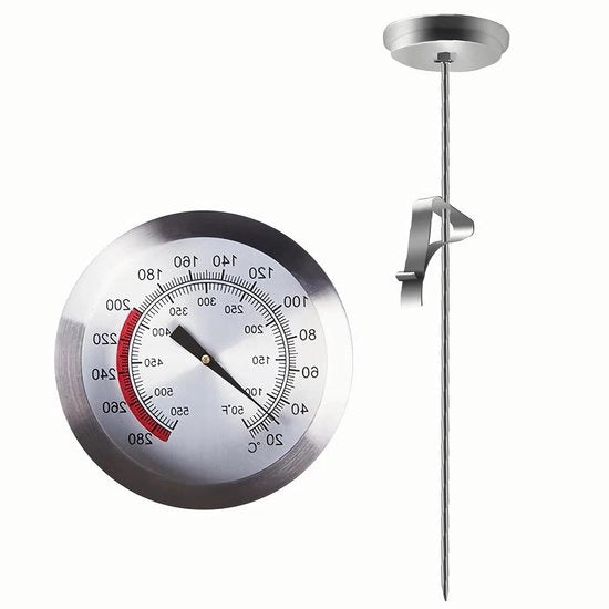 Termometro per Carni Termometro per Cucina Display HD Visualizzazione Diretta Termometro per Alimenti Termometro per Forno Termometro per Griglia Termometro per Carne Termometro per Latte Termometro per Caffè

Modello: HD- 
Codice del prodotto: HD-