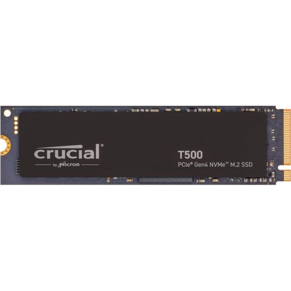 Ssd crucial m.2(2280)  2tb nvme t500 pcie4.0 read:7400mb/s write:7000mb/s - ct2000t500ssd8