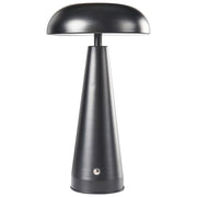 Lampada da tavolo in metallo nero per interni con dimmer senza fili Luce domestica Design moderno