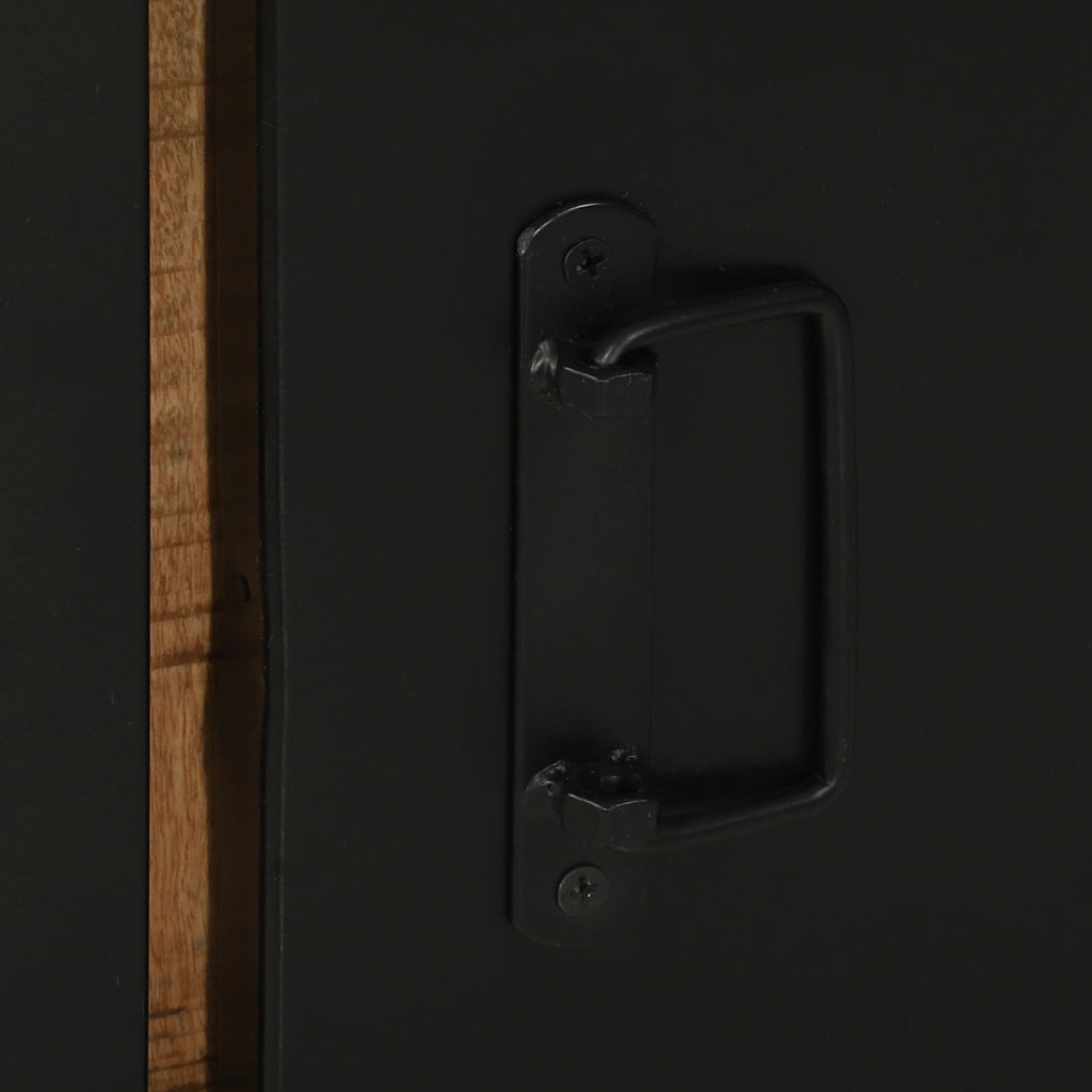 Mobile da bagno a parete 40x35x90 cm Legno massello di mango grezzo