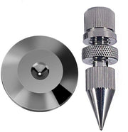 Impianto di Supporto per Speaker in Acciaio Inox con Funzione di Isolamento Antishock per Registrazione su Disco e CD - Set da 4