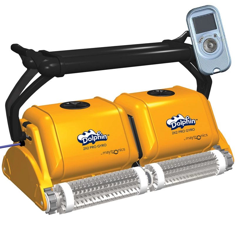 Robot piscina Dolphin 2X2 Pro Gyro by Maytronics DIGITAL Tipo Spazzole: PVC