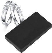 Pietra di Test per Oro Professionale - Cinturino Metallico Nero - Pietre di Contatto Gialle - Accessori di Gioielleria - Facile da Utilizzare - Ideale per Testare il Contenuto di Oro