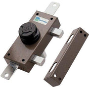 SERRATURA LEGNO APPLICARE 34329 MOTTURA  C.POMPA M2 + POMO TRIPLICE E.MM 30