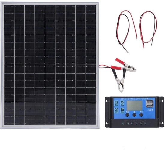 Pannelli Solari Portatili 15W 24V - Disegno Idrorepellente - Pannello Solare per Veicoli - Fonte di Energia Stabile - Adatto a Diversi Apparati - Ricarica Continua