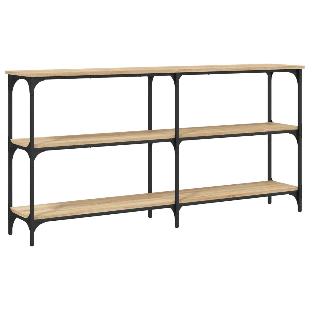 Tavolo Consolle Rovere Sonoma 150x29x75 cm in Legno Multistratocod mxl 107285