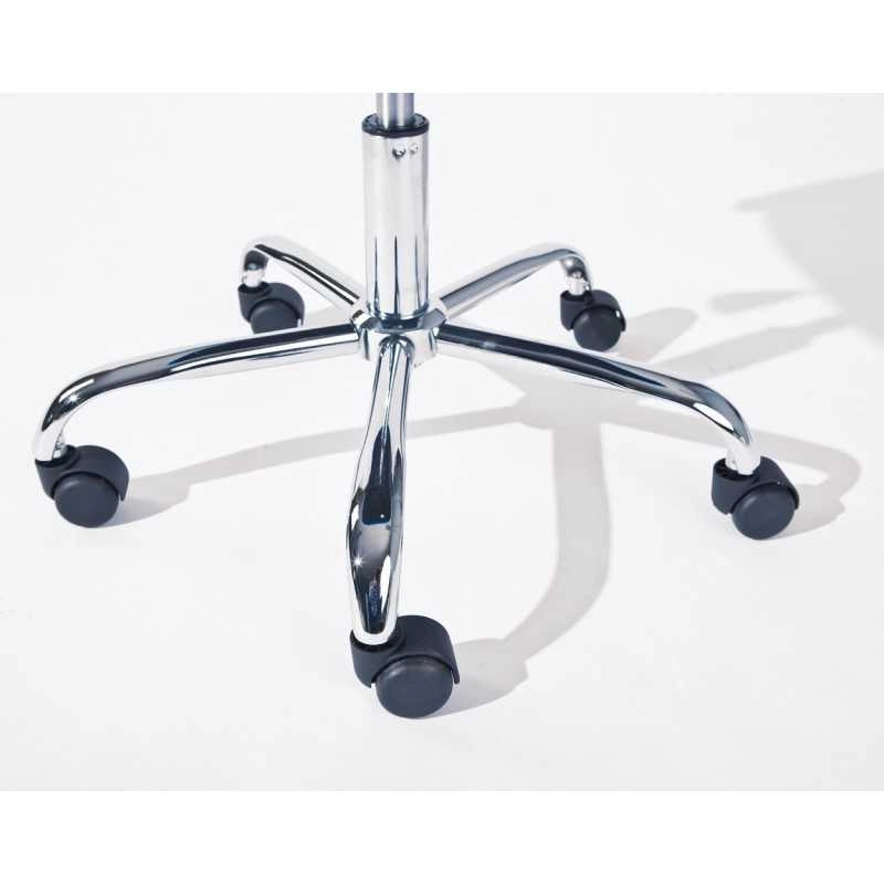 Sedia ufficio Blu Inter Link con ruote regolabile in altezza Dim. 43x56x88-98h