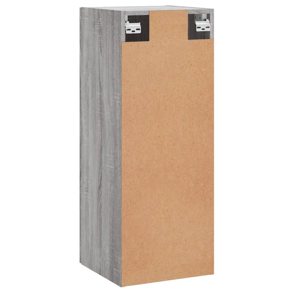 Armadietto a Muro | Mobile a Parete Grigio Sonoma 34,5x34x90 cm