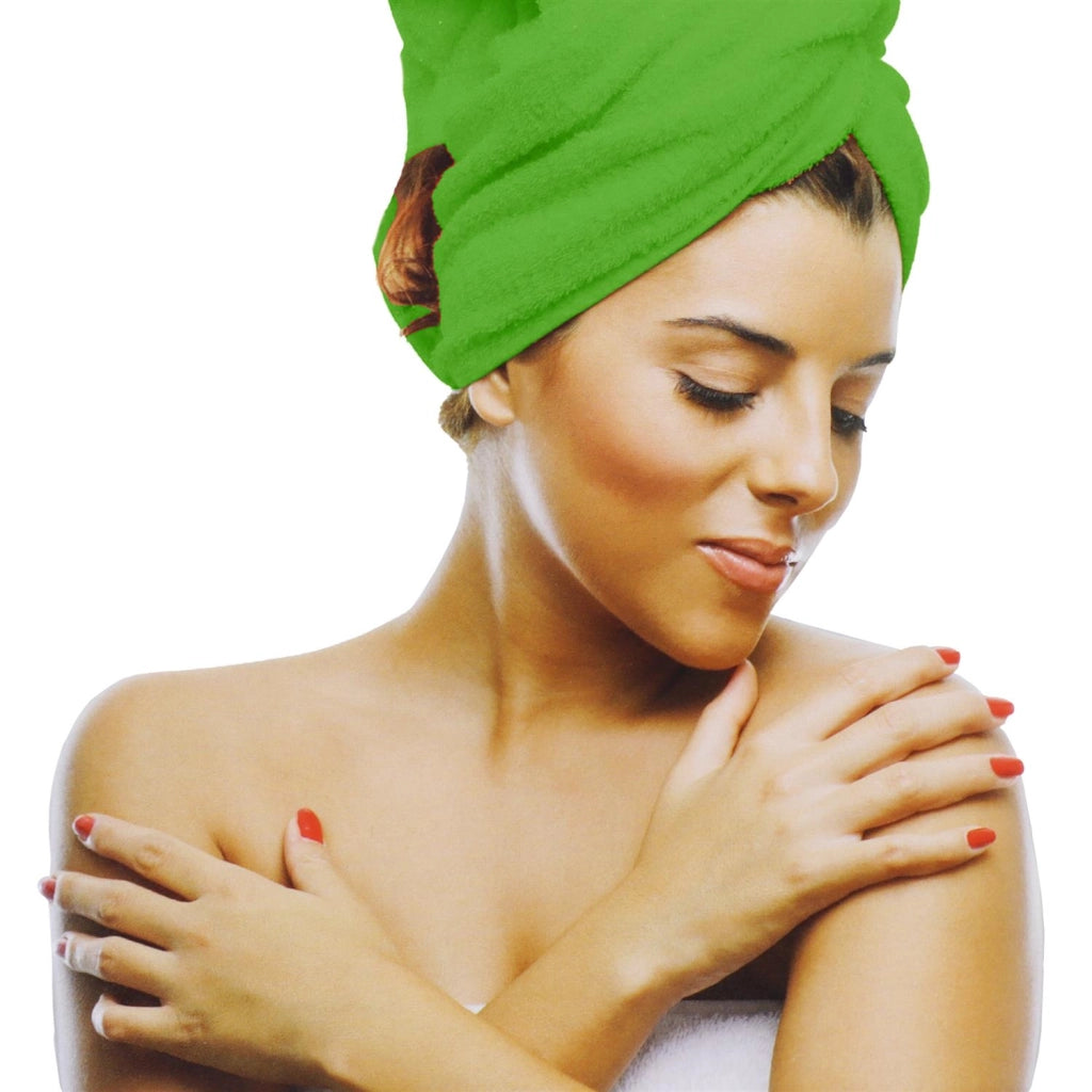 3 X MAURY'S TURBANTE IN MICROFIBRA PER ASCIUGARE I CAPELLI COLORI ASSORTITI