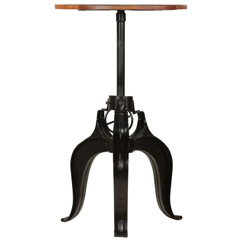 Tavolo alto da bar/bistrot in legno massello di recupero 60 cm 0902072