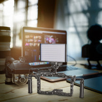 LED Niova 150 Bi Color Luce fotografica per video, lampada on-camera 15 W, temperatura colore regolabile 3200-566 K, dimmerabile