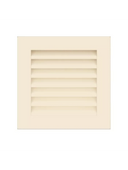 Griglia di ventilazione per camino Crema- Hide 17x17
