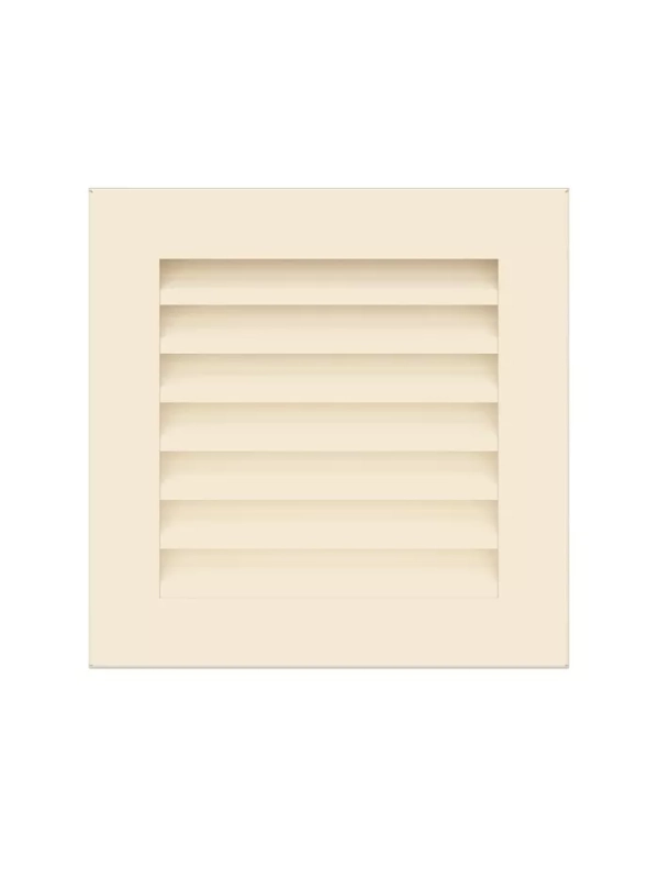 Griglia di ventilazione per camino Crema- Hide 17x17