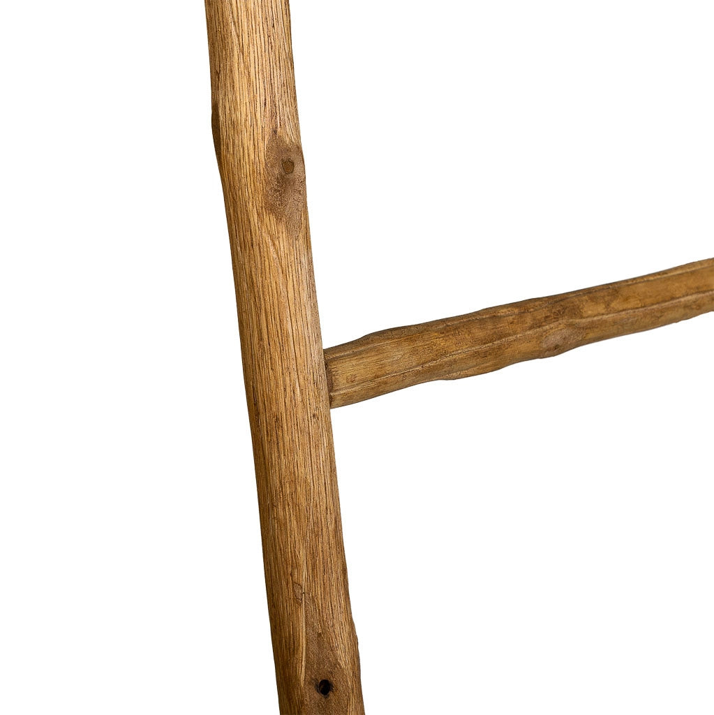 Scala a scaffale in legno marrone 44x3x150h