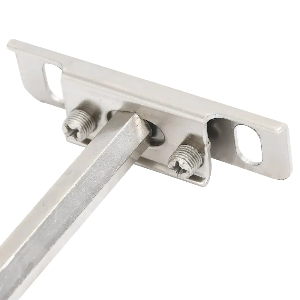 Staffe Mensole Galleggianti 12pz Ã˜12x200 mm Acciaio al Carbonio
