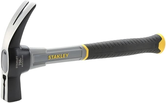 MARTELLO CAVA CHIODI STANLEY 750GR CON MANICO IN FIBERGLASS STHT0-54123
