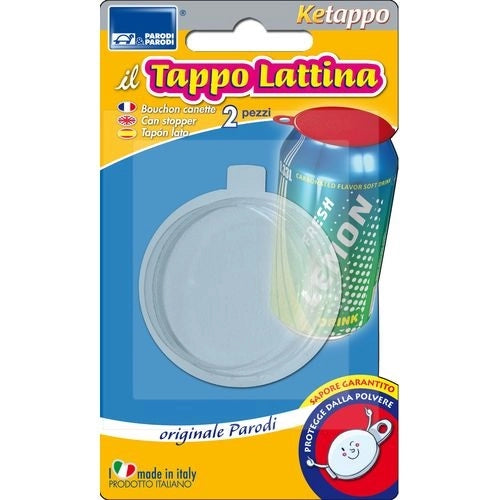 Set 2 Tappi Copri Lattina Birra Coca Fanta Ermetico 427 Parodi