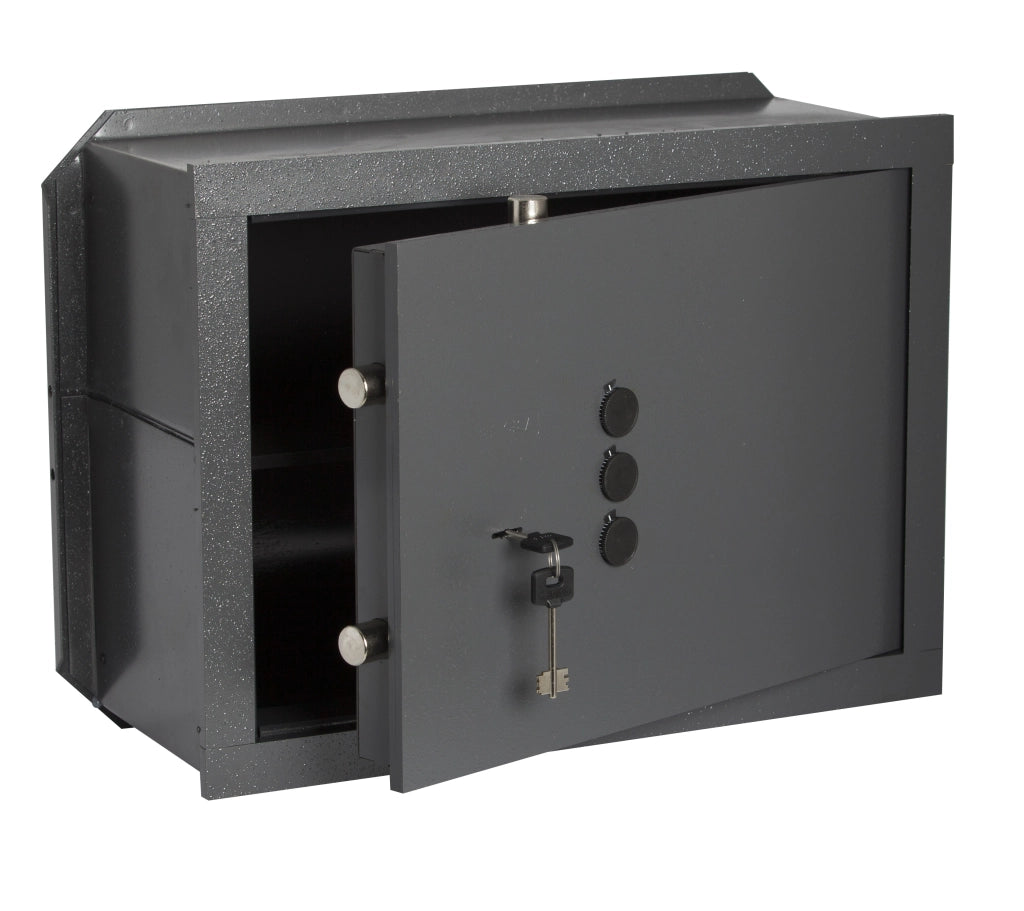 Cisa CASSAFORTE DA MURO Art. 82210 Chiusura con chiave+combinatore mm. 490x250x360 h