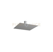 FLOPPY GRIGIO CON STAFFA DI FISSAGGIO E COPRIBASE 1185-38 ST12-GR