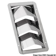 Griglia aereazione motori 205 x 114 mm