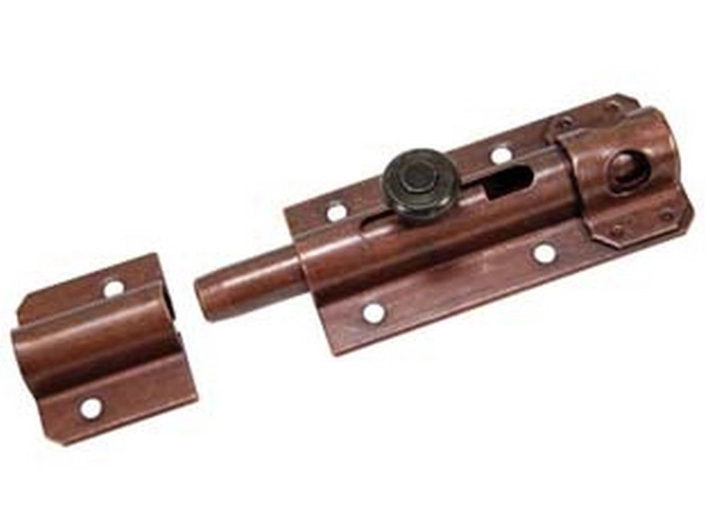 10pz catenaccio portalucchetto leggero asta tonda art.248 - mm.150x36 cod:ferx.fer455787
