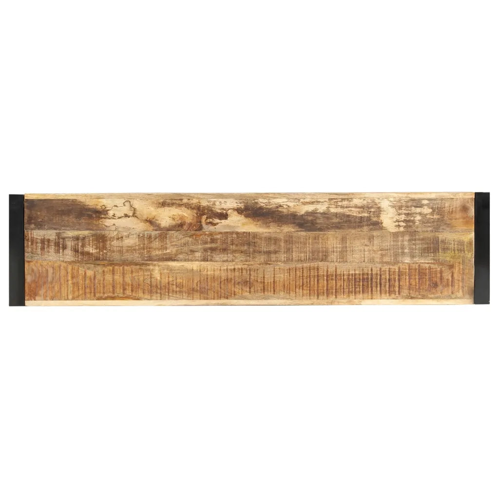 Tavolo Consolle 150x35x76 cm in Legno Massello di Mango 285948