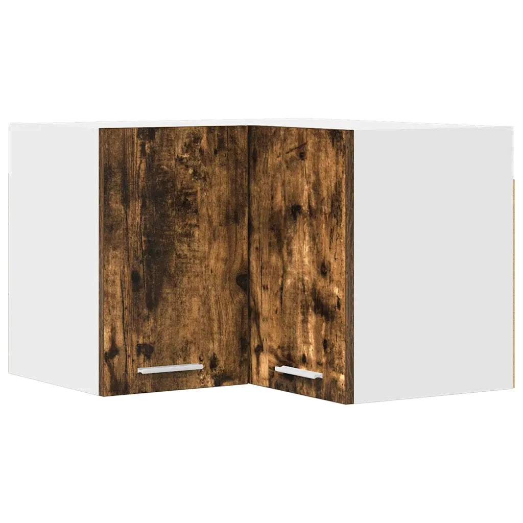 Armadio pensile Rovere Affumicato e Bianco 57 x 57 x 40 cm 884190