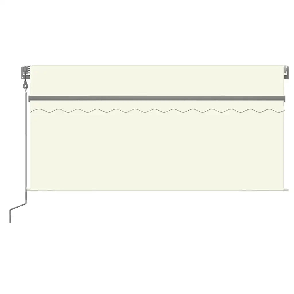 Tenda Automatica con Parasole LED e Sensore Vento 3x2,5m Crema   cod mxl 57614