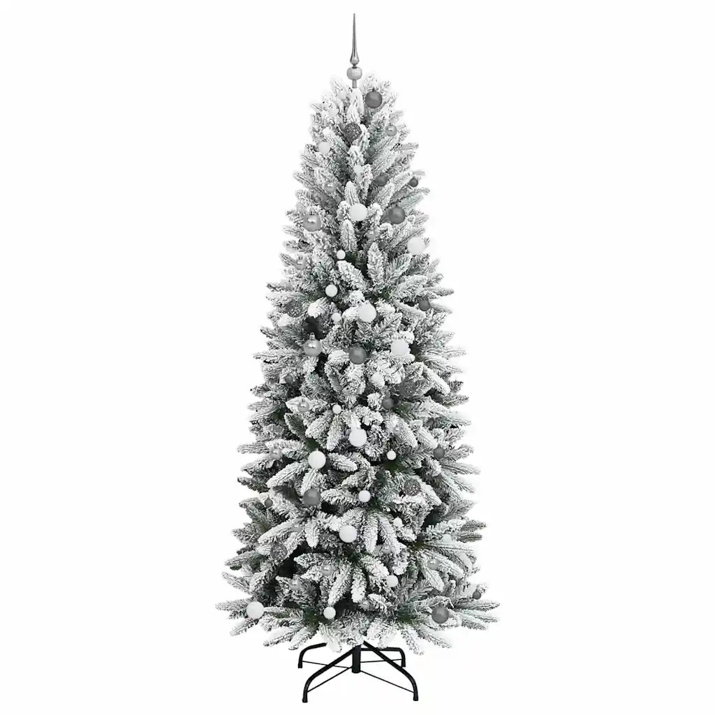 Albero di Natale artificiale con 300 LED Bianco 240 cm 3396068