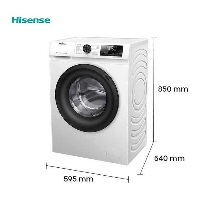 Hisense WFQP8014EVM lavatrice Caricamento frontale 8 kg 1400 Giri/min Bianco