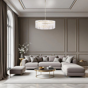 Lampada Cristal App1779-cp 60cm Gold