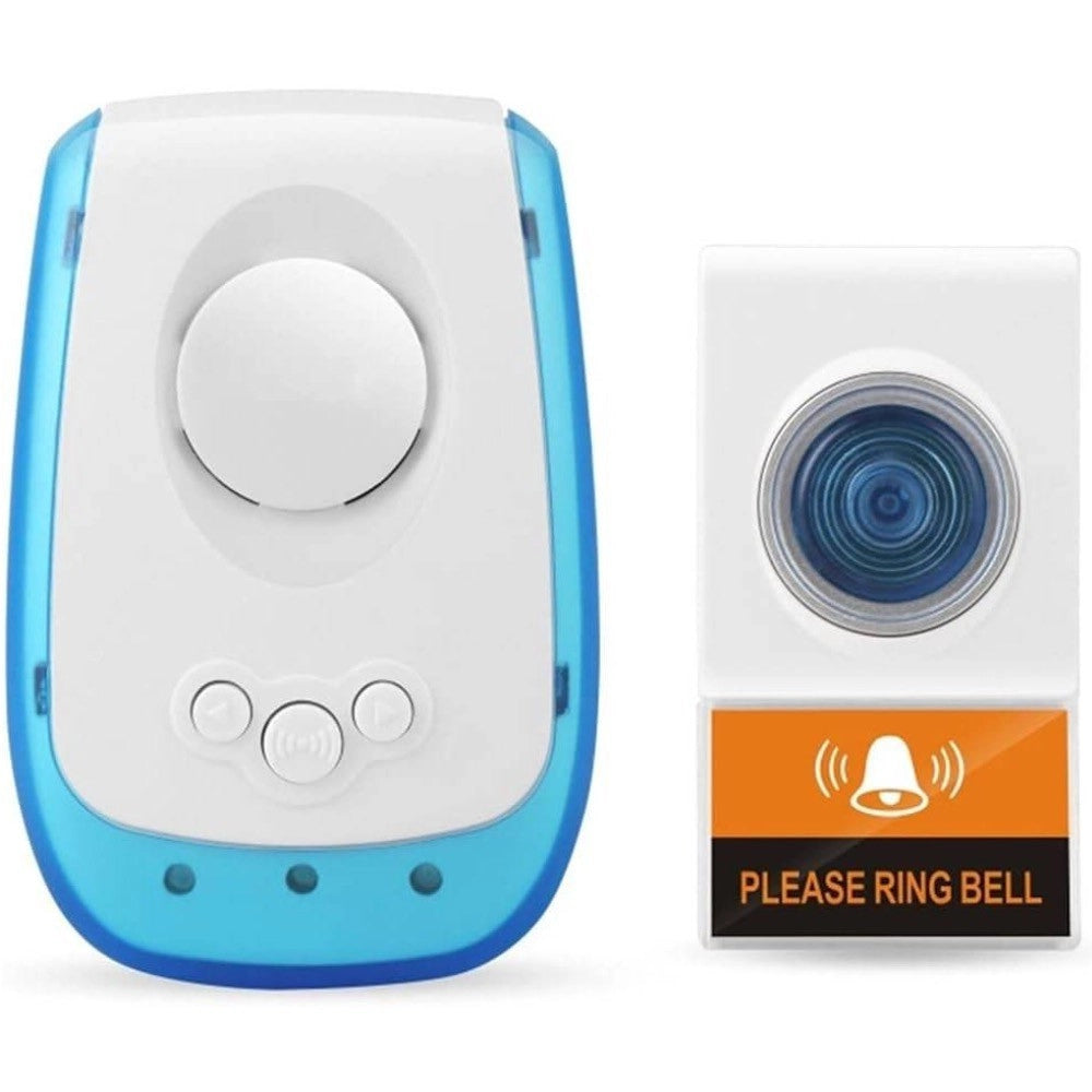 Trade Shop - Campanello Wireless Senza Fili 38 Suonerie Regolabili Distanza Operativa 150mt -
