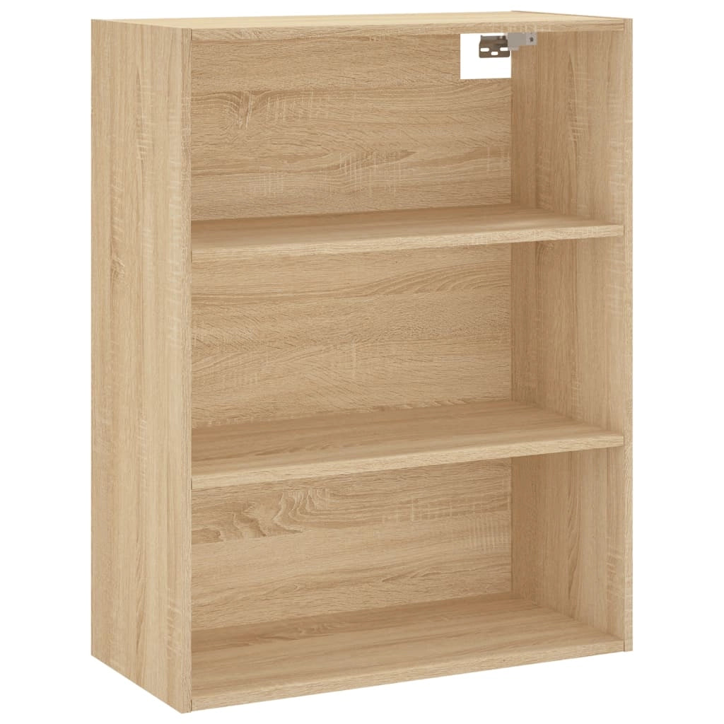 Buffet credenza cassettiera armadio mobile contenitore organizer cucina soggiorno salotto rovere Sonoma alto 69,5 x 34 x 180 cm legno ingegnerizzato marrone 02_0034124