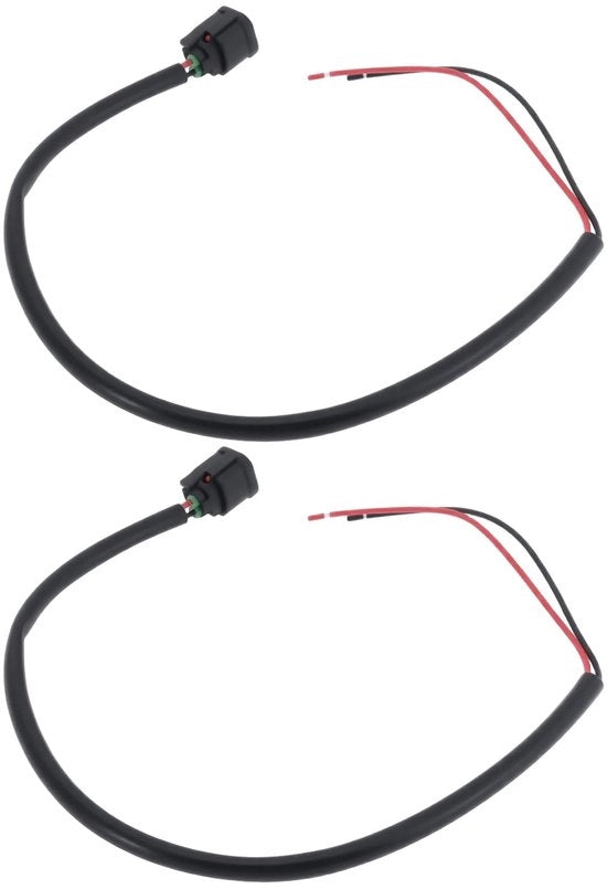 Adattatore 2-pini per motori 12V - Flessa in nero - Compatibile con Honda XL750 Transalp 750 - Ideale per appassionati di motori - Lunghezza 50 cm