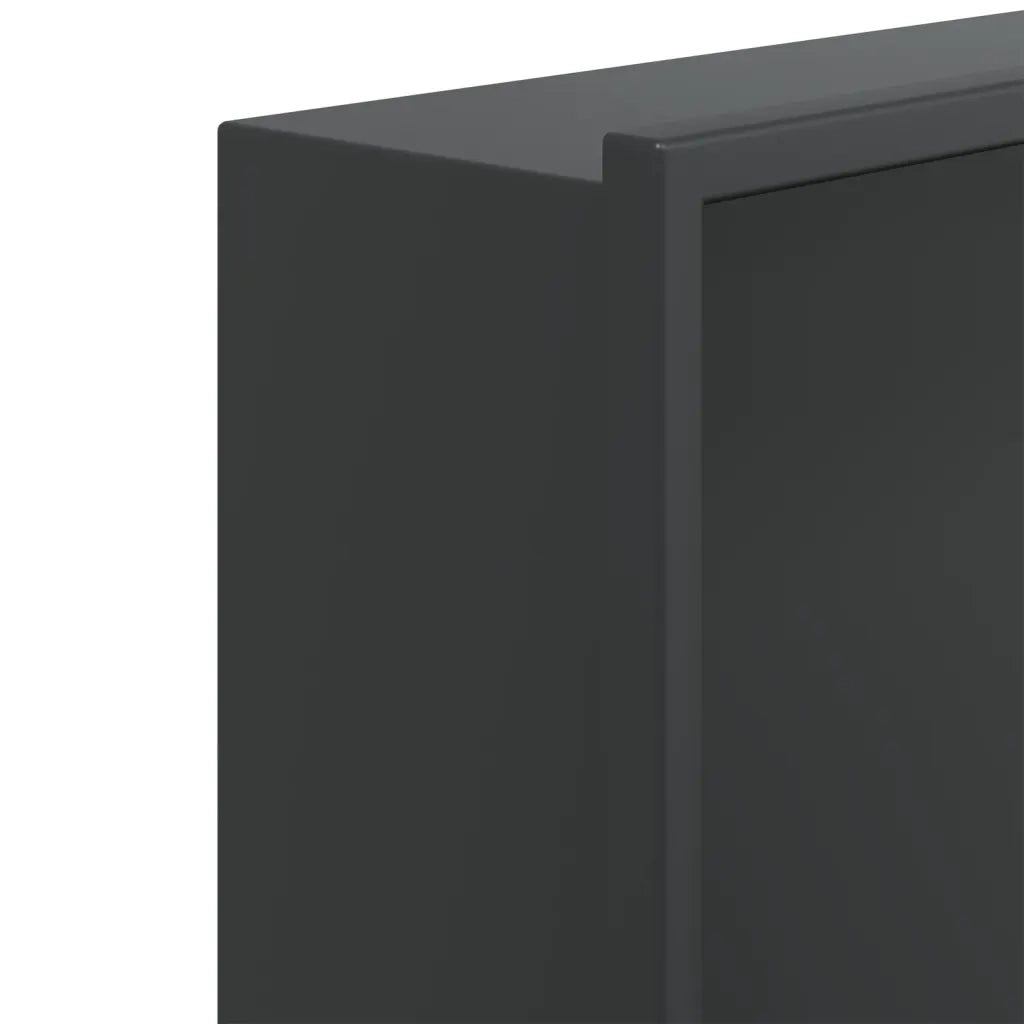 Nicchia per Doccia Nero Opaco 62x32x9cm in Acciaio Inox CFW1251491
