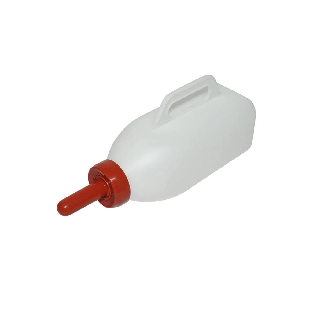 Abbeveratoio Bottiglia per allevamento di vitelli o agnelli abbeveratoio per latte 2,5L Breckner Germany