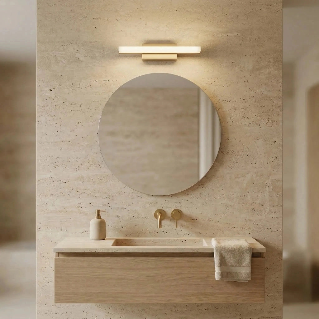 Lampada Da Parete Led 42cm APP1851-1W Brush Gold