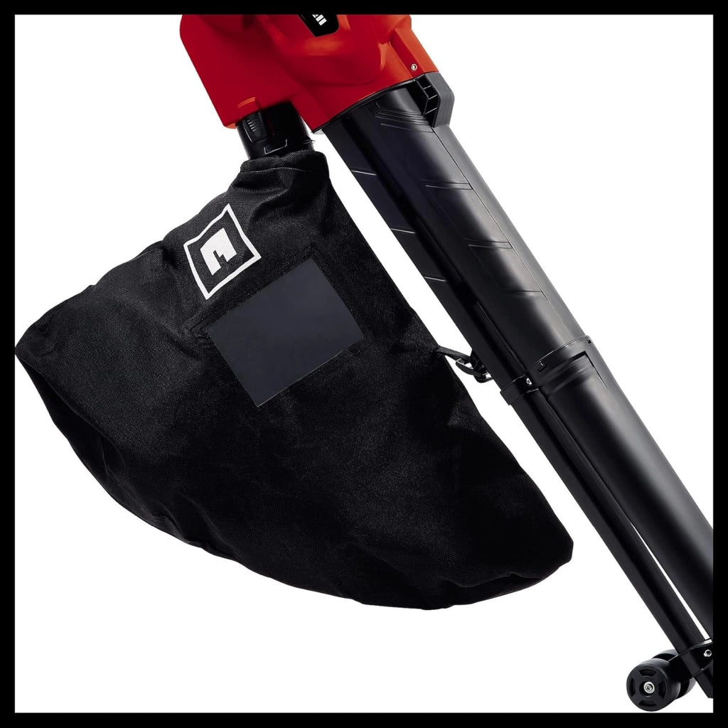 Aspiratore Soffiatore Elettrico 3000W con Funzione Trituratore Sacco 40L e Regolazione Velocità GC-EL 3024 E Einhell