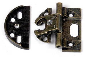 CERNIERA PER MOBILI A0061 BRONZO ANTIC 40X15 MM*- 10,0 pz