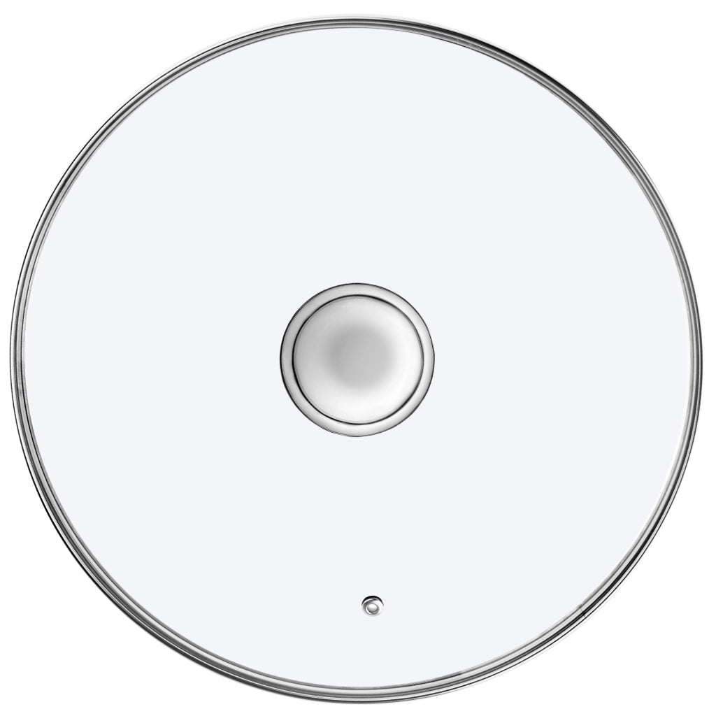 Coperchio in vetro KADAX per pentola/padella da 28 cm, universale e resistente al calore.