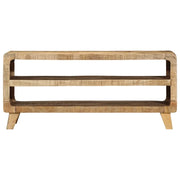 Mobile Porta TV 105x46x32 cm in Massello di Mango Grezzo 4104523