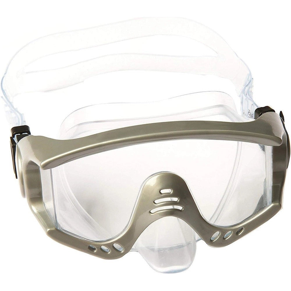 Trade Shop - Maschera Subacquea Tiger Beach 14+ Anni Da Nuoto Piscina Mare 3 Colori Ass 22044 -