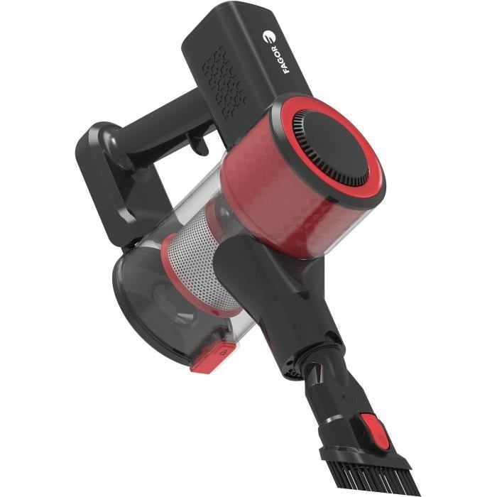 FAGOR FG21R - Aspirapolvere a batteria Flex 2 in 1 - 150 W - 0,6 L - Rosso